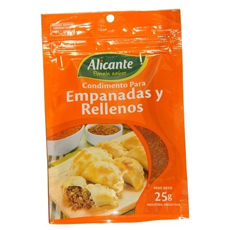 Condimento para Empanadas 25 gr.