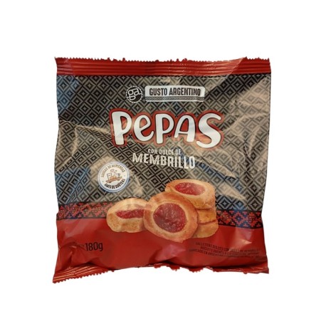 Pepas Membrillo Gusto Argentino 180 gr.