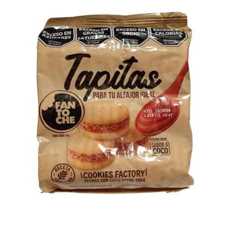 Tapitas alfajores Fantoche